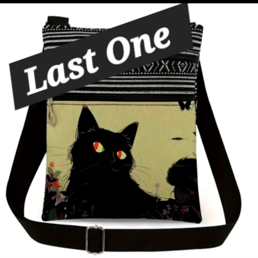 CAT Crossbody Bohemian Style Colorful Bag